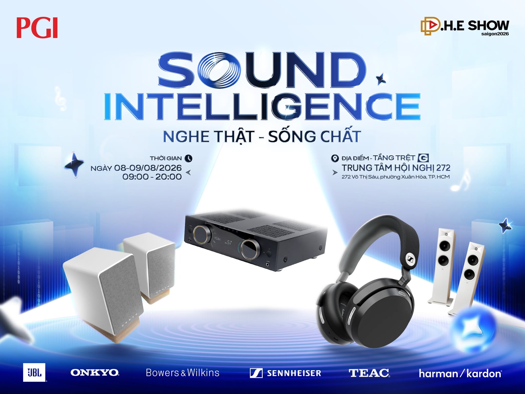 PGI mang “Sound Intelligence” đến P.H.E Show 2026: Khi công nghệ âm thanh trở nên thông minh và dễ tiếp cận hơn