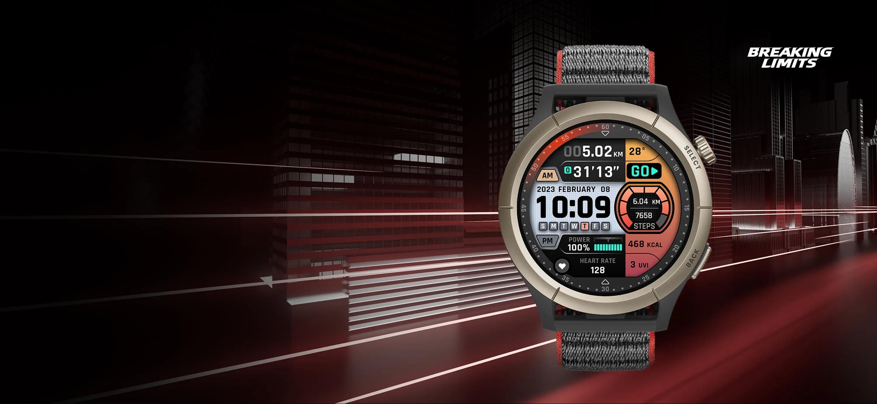 Amazfit Cheetah và Cheetah Pro ra mắt: Smartwatch chuyên cho chạy bộ, có núm vặn cổ điển, giá từ 230 USD