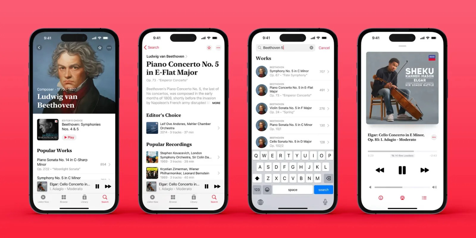 Dịch vụ stream nhạc Apple Music Classical sẽ ra mắt vào ngày 28/3