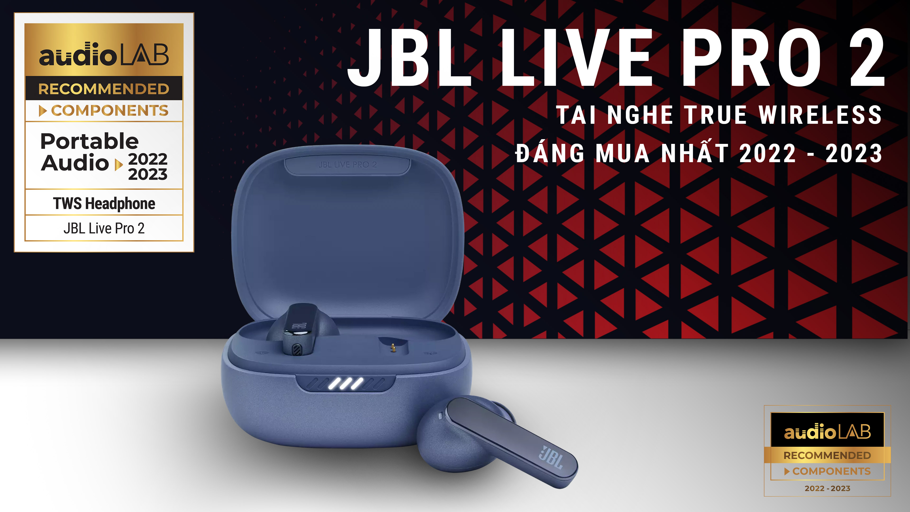 [Audio LAB Recommended] JBL Live Pro 2 - Tai nghe true wireless đáng sở hữu nhất năm 2022 - 2023