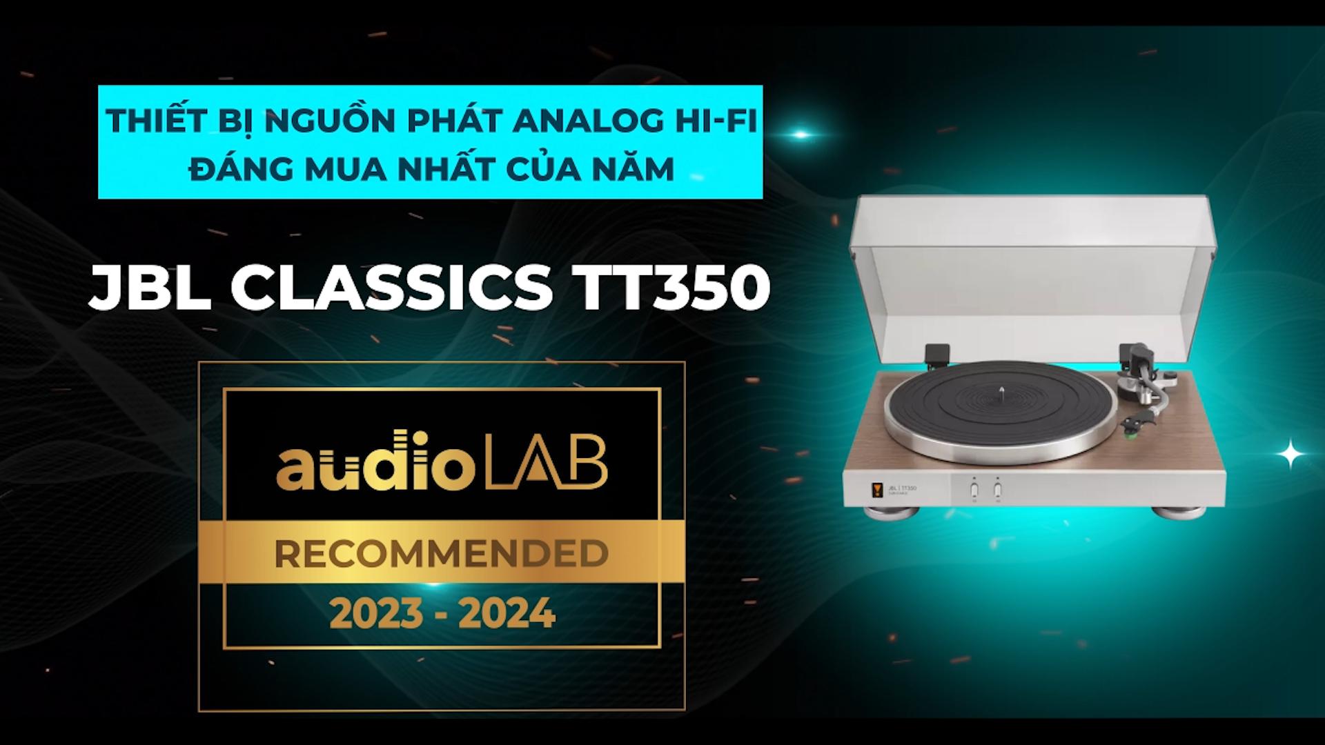 [Audio LAB Recommended] JBL TT350 Classic - Thiết bị nguồn phát Analog Hi-Fi đáng mua nhất năm 2023-2024