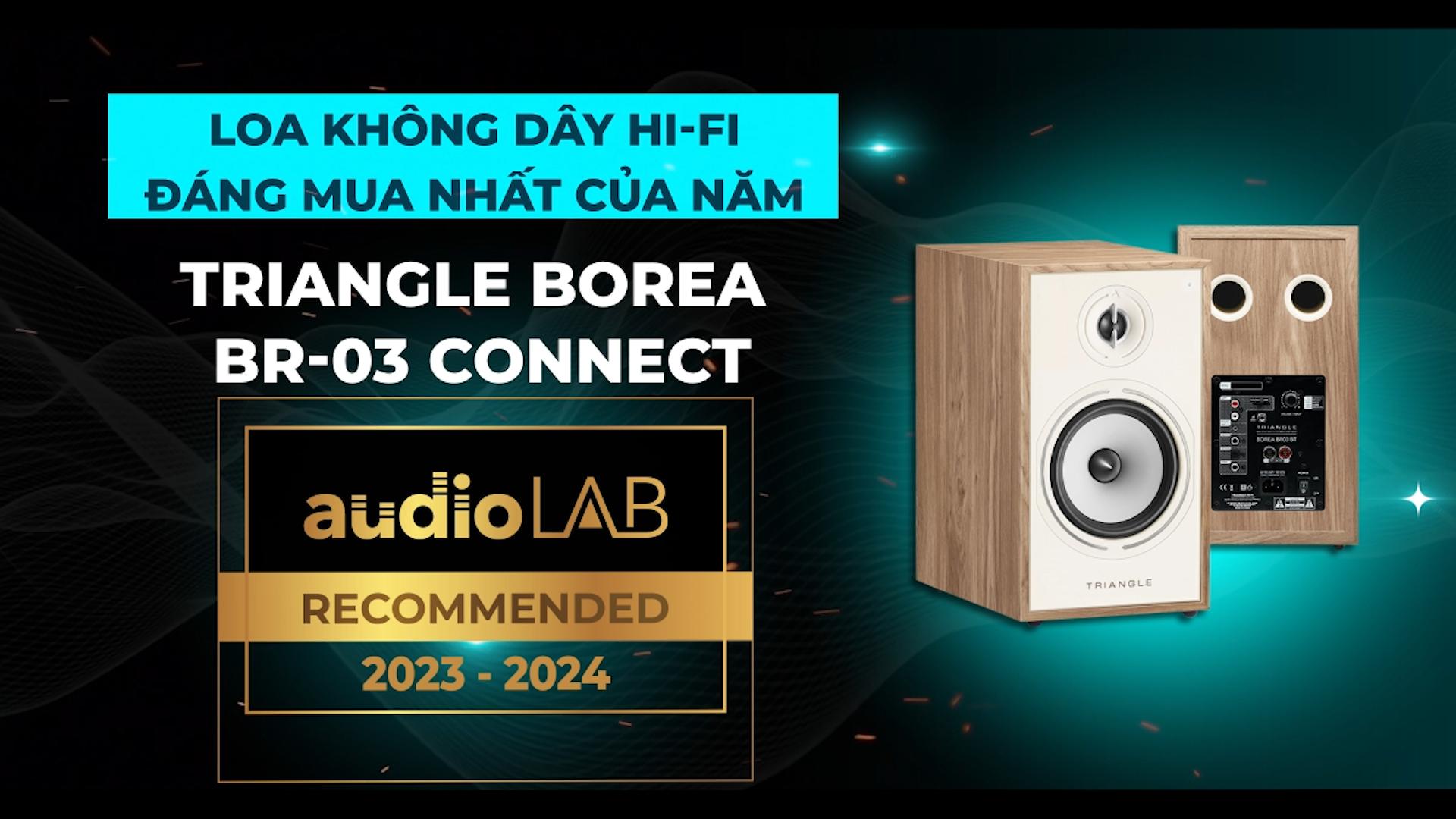 [Audio LAB Recommended] TRIANGLE BOREA BR-03 CONNECT - Loa không dây Hi-Fi đáng mua nhất năm 2023