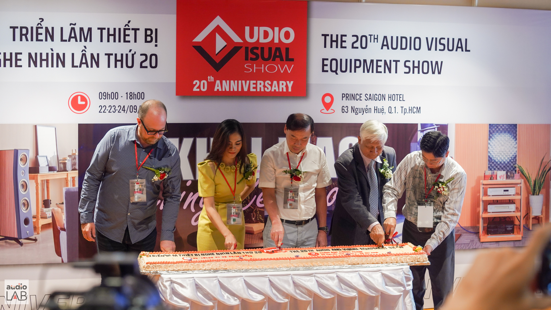 Khai mạc AV Show Sài Gòn lần thứ 20, âm thanh công nghệ, hometheater, hi-end, ultra hi-end cùng hội tụ!
