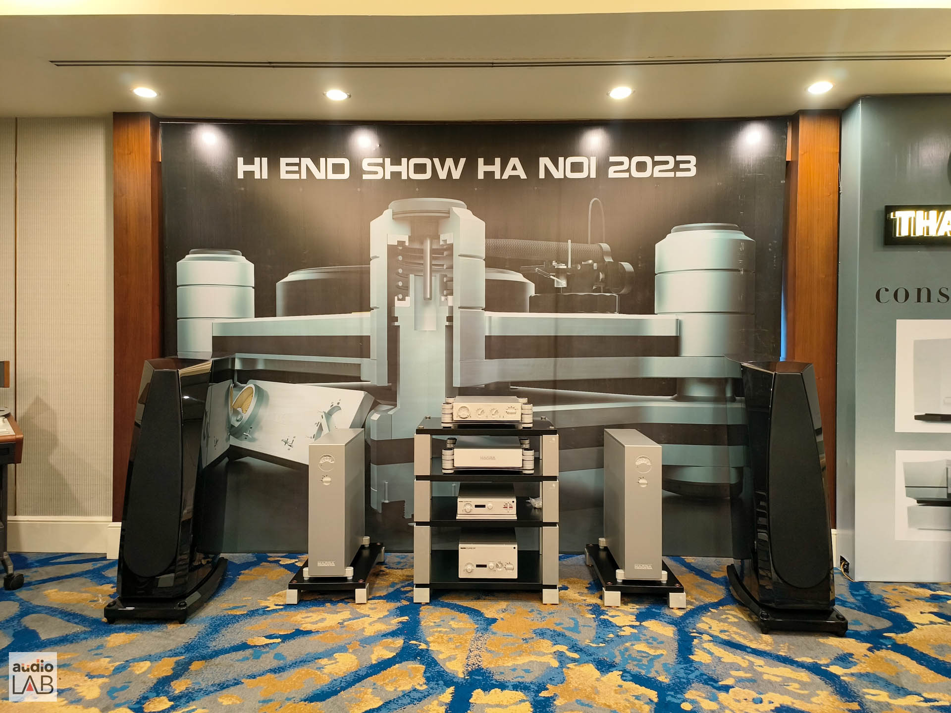Hình ảnh công tác chuẩn bị triển lãm âm thanh triệu đô Việt Nam Hi-end Show Hà Nội 2023