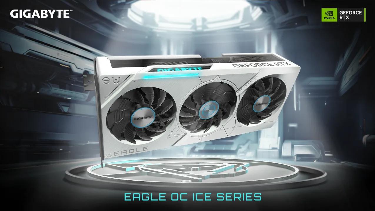 GIGABYTE Giới Thiệu Dòng Card Đồ Họa GeForce RTX 40 EAGLE OC ICE