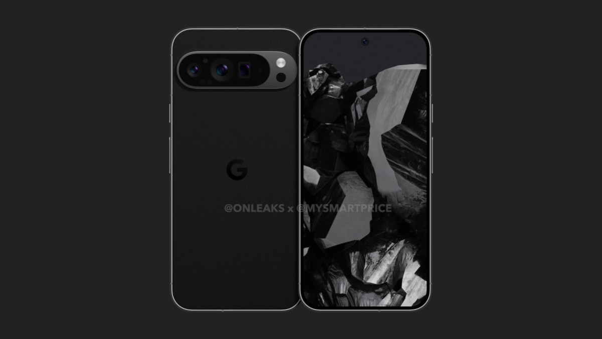 Rò rỉ những hình ảnh render đầu tiên của Google Pixel 9 Pro