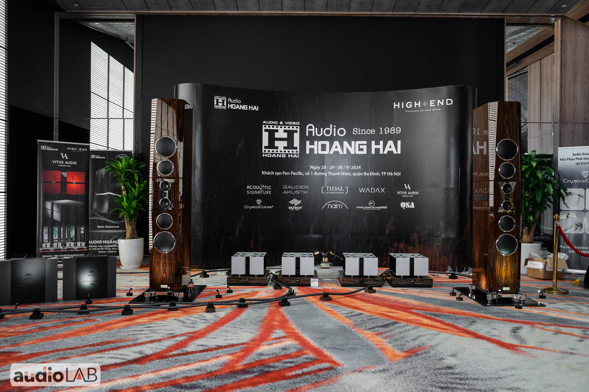 [Hi-End Show Hà Nội 2024] Hệ thống âm thanh 42 tỷ với Tidal La Assoluta phối ghép cùng Vitus Masterpiece tại phòng nghe của Audio Hoàng Hải