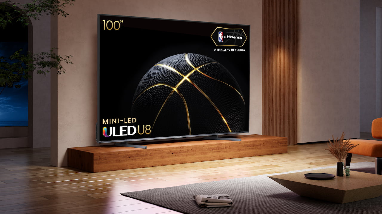 [CEDIA 2023] Hisense trình làng TV mini LED U8K 100 inch, độ sáng hơn 1500nit, có Dolby Vision, IMAX Enhanced, giá 10.000 USD