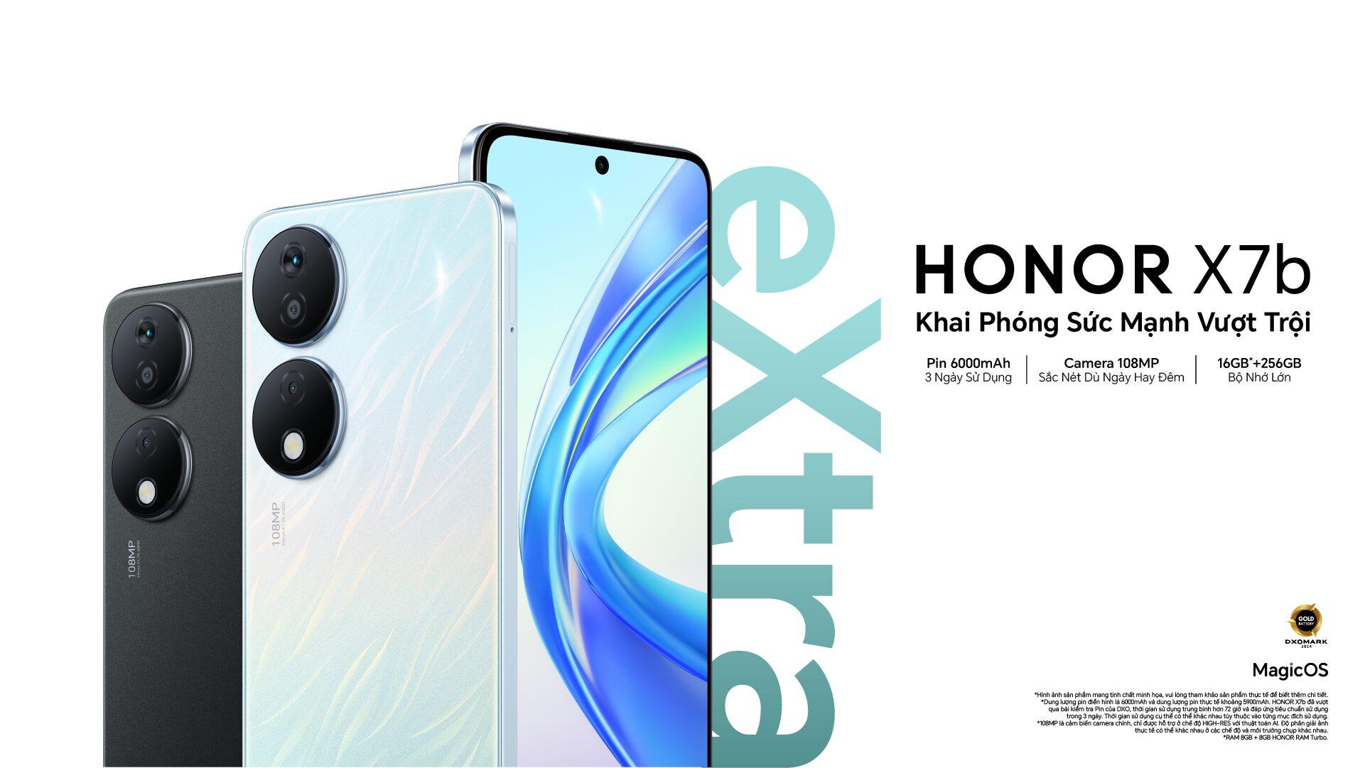 HONOR X7b chính thức được mở bán tại Việt Nam với giá 5,2 triệu đồng