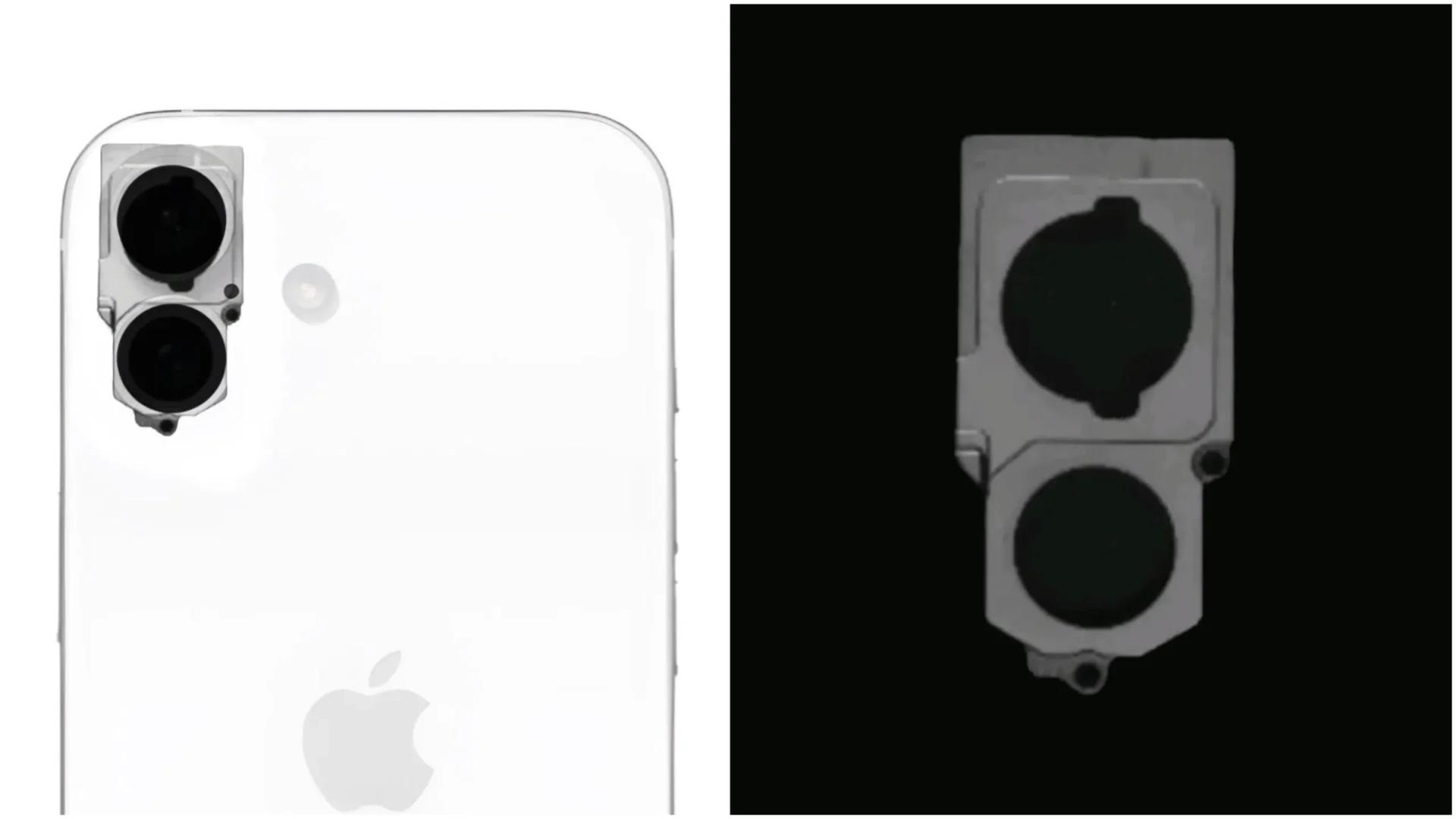 Rò rỉ bộ khung iPhone 16 với camera đặt dọc