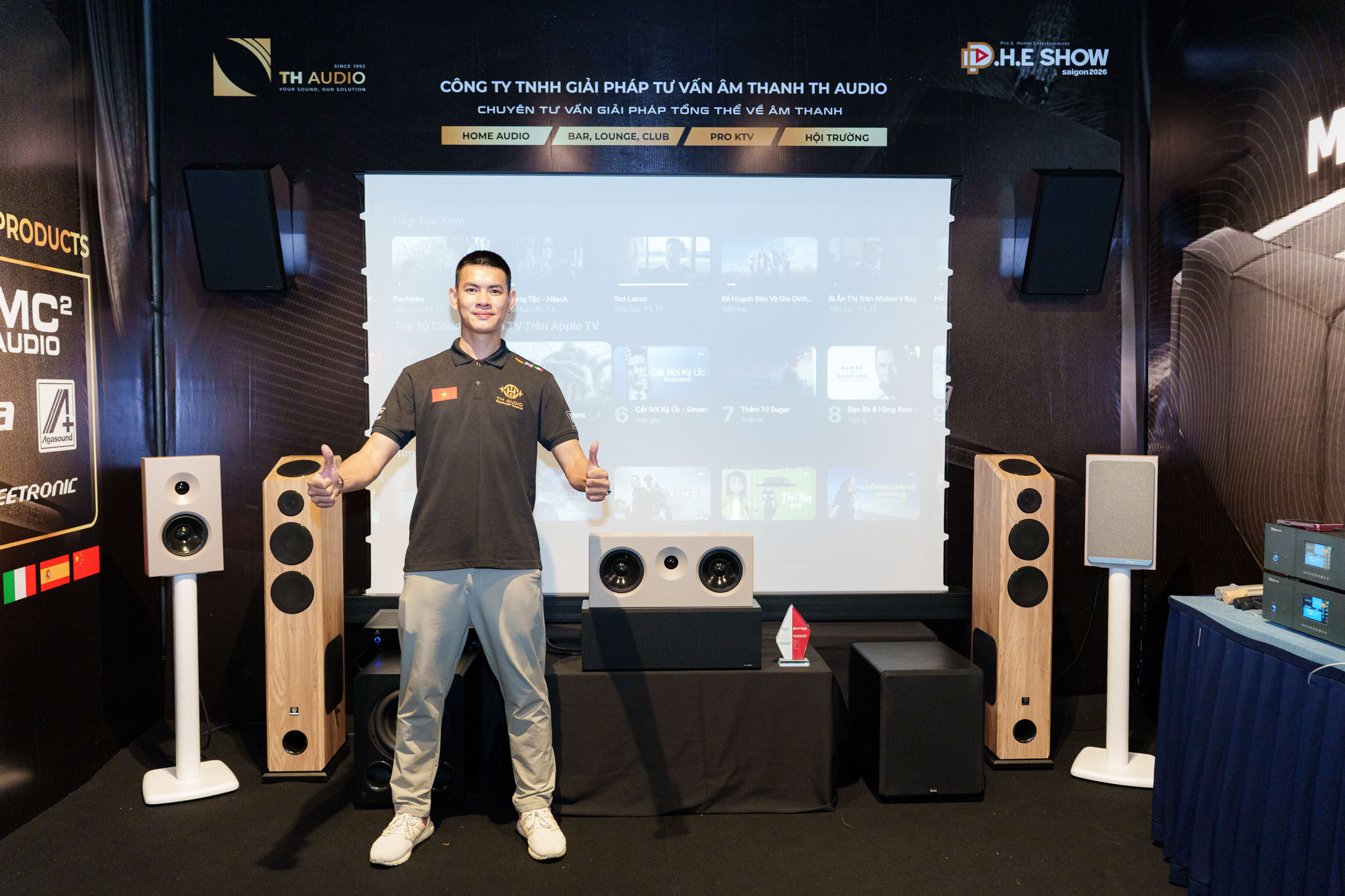 TH Audio tại P.H.E Show 2026: Khi sức mạnh Pro Audio bước vào phòng giải trí gia đình