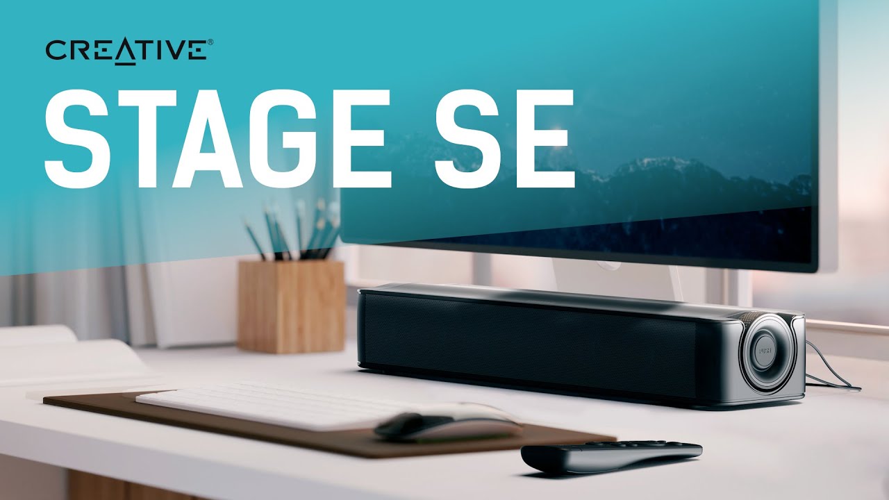 Creative Stage SE - Loa Soundbar độc đáo dành cho dàn PC, giá hạt dẻ chỉ 60 USD