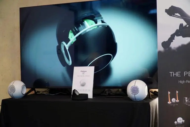 [High End Munich 2024] Cabasse Pearl Myuki - Cặp loa nhỏ gọn công suất 200W, âm lượng khủng 103dB