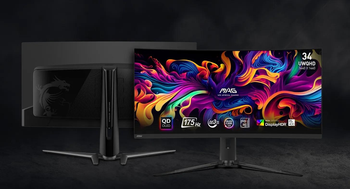 MSI ra mắt dòng sản phẩm màn hình gaming sở hữu tấm nền QD-OLED tối ưu chất lượng hiển thị