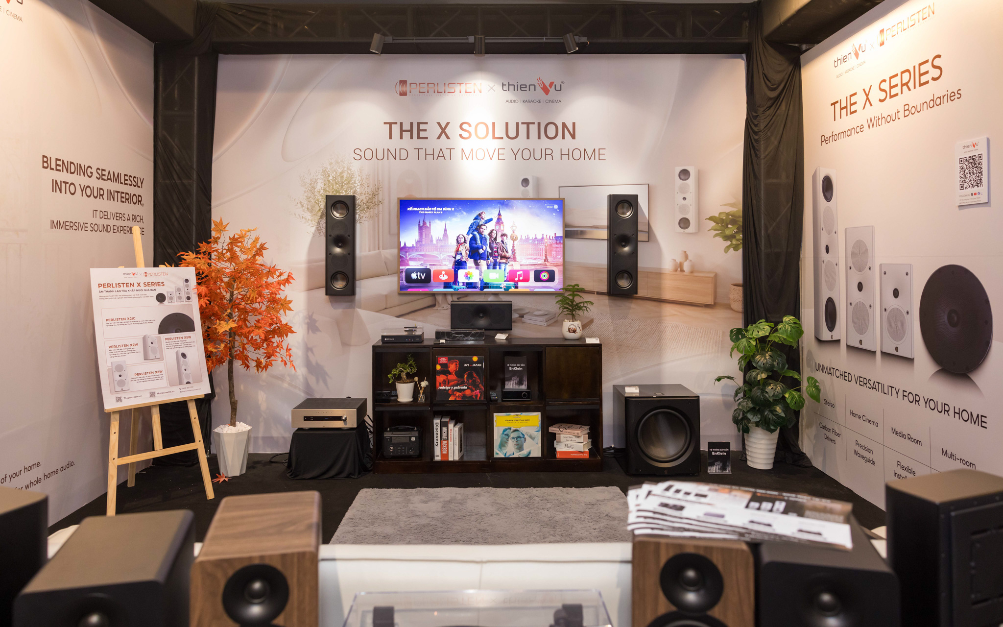 Thiên Vũ Audio tại P.H.E Show 2026: Bốn không gian, một hệ sinh thái giải trí gia đình toàn diện