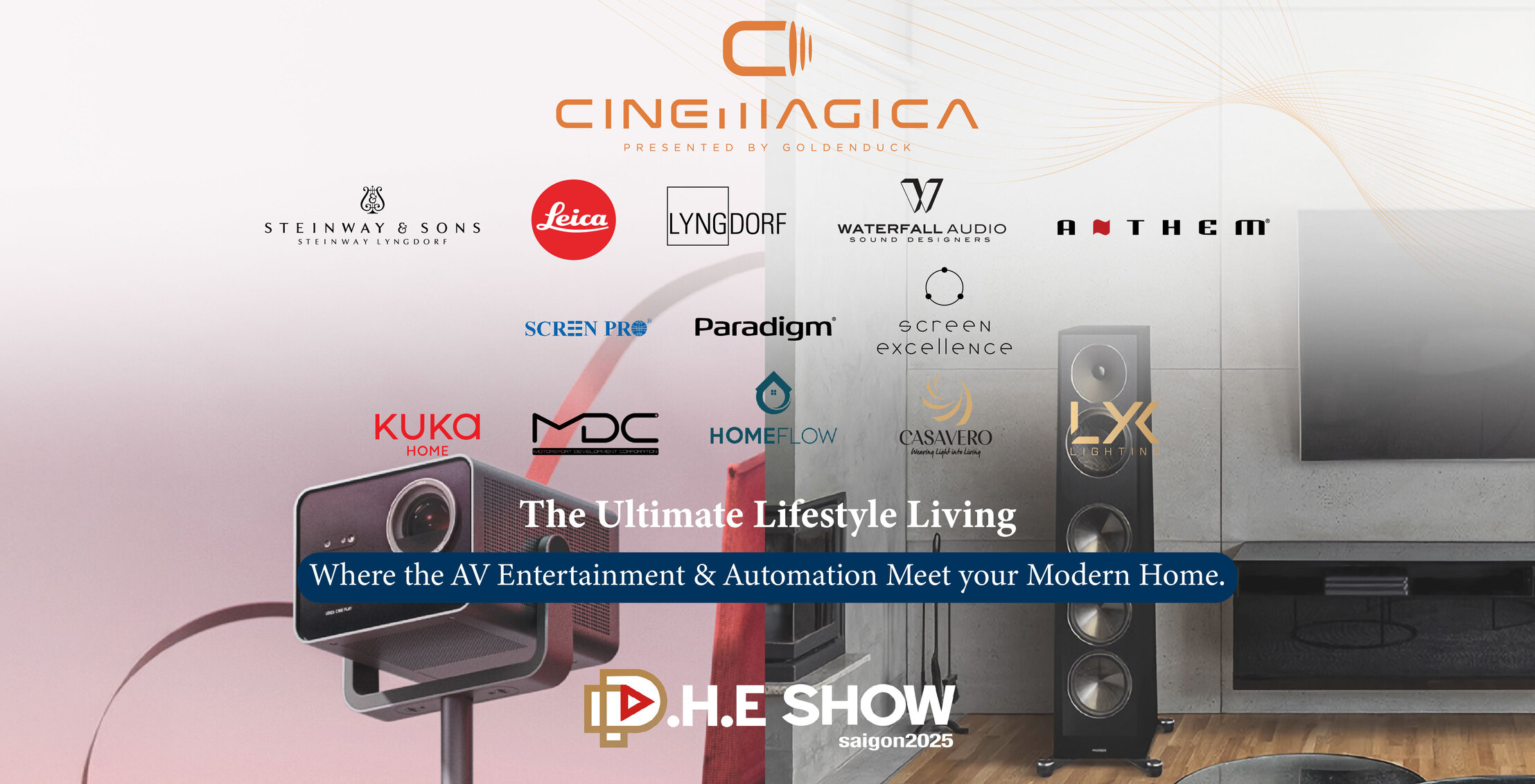 Cinemagica Vietnam by Goldenduck – Đối tác phân phối độc quyền thương hiệu hàng đầu thế giới