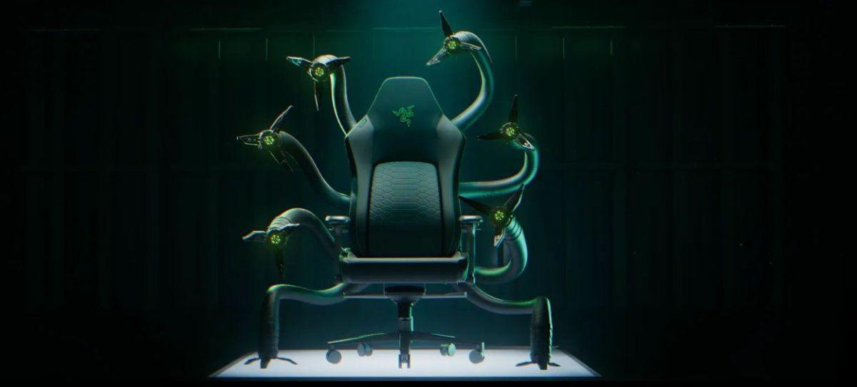 Razer Cthulhu: Ghế gaming 6 vòi như tiến sĩ Octopus trong Spider Man
