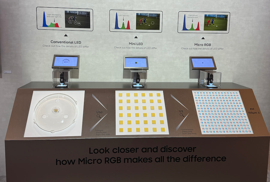Samsung trình làng TV Micro RGB 130 inch R95H tại CES 2026 Media LAB 2.jpg