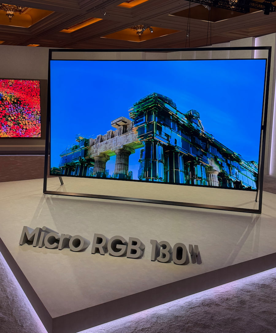 Samsung trình làng TV Micro RGB 130 inch R95H tại CES 2026 Media LAB 4.jpg