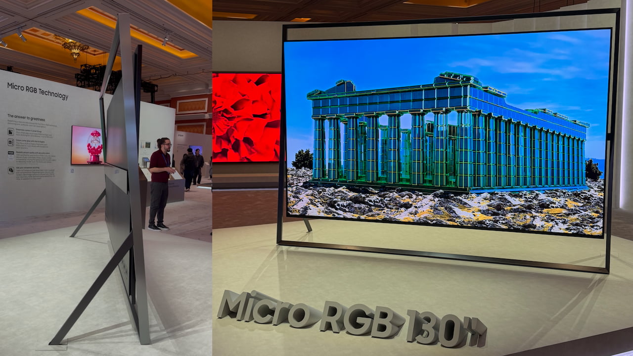 [CES 2026] Samsung trình làng TV Micro RGB 130 inch R95H với công nghệ hiển thị thế hệ mới