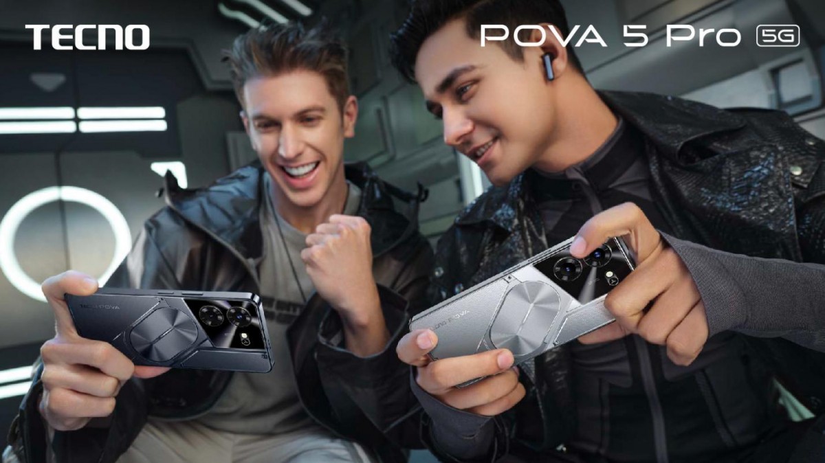 Tecno Pova 5 Pro: Smartphone gaming sở hữu hệ thống đèn LED RGB cực ấn tượng, chip Dimensity 6080 hiệu năng cao