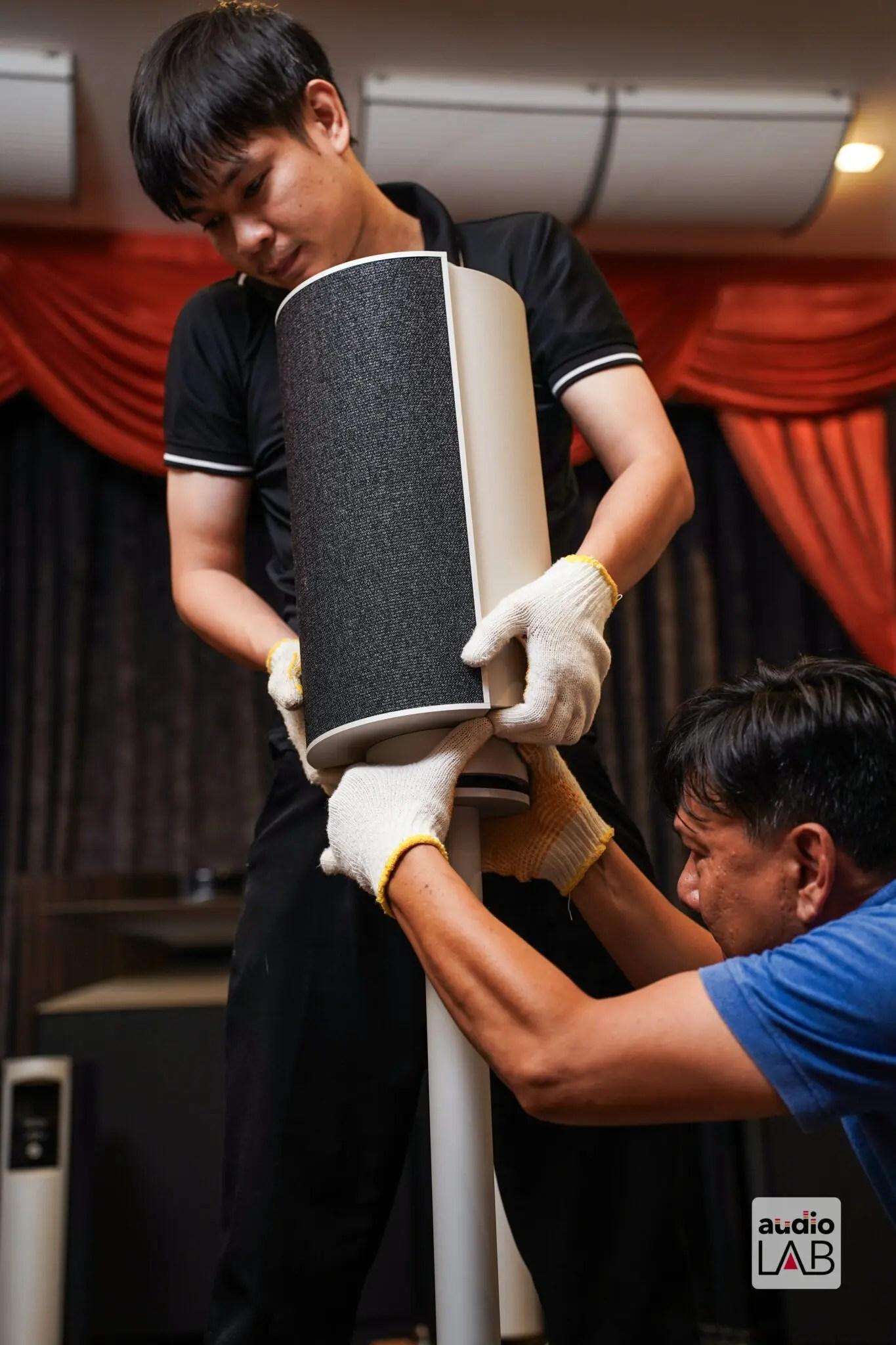 Unbox đôi loa không dây Goldmund Pulp đầu tiên tại Việt Nam audio lab 21.jpg